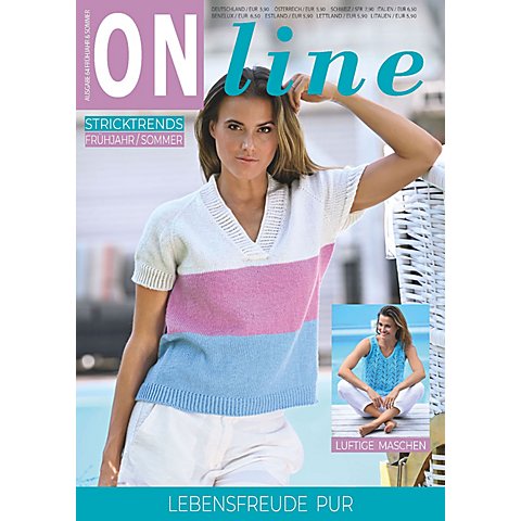 ONline Heft "Stricktrends Nr. 64 Frühjahr/Sommer 2025" ONline Heft "Stricktrends Nr. 64 Frühjahr/Sommer 2025" von Online