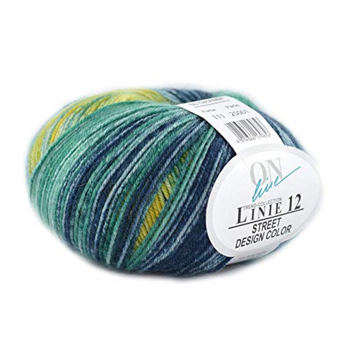 Online Handstrickgarn, 75% Schurwolle (Merino), 25% Polyamid, Farbe 111, OneSize von Online