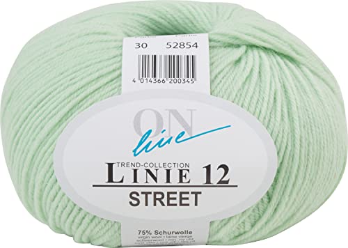 ONline Wolle STREET Linie 12 50g 210m Lauflänge 75% Schurwolle 25% Polyamid Farbe 30 ONline Wolle STREET Linie 12 50g 210m Lauflänge 75% Schurwolle 25% Polyamid Farbe 30 von ONline Garne