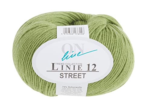 Online Handstrickgarn, 75% Schurwolle (Merino), 25% Polyamid, Farbe 07, OneSize von Online