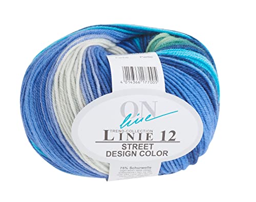 Online Handstrickgarn, 75% Schurwolle (Merino), 25% Polyamid, Farbe 114, OneSize von ONline Garne