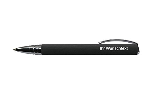 Online Kugelschreiber Modell Vision, Farbe Black (schwarz), in Geschenkbox, inkl. Laser-Gravur von Online