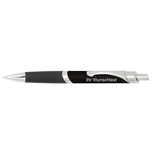 Online Kugelschreiber Sporty, inkl. Laser-Gravur, Farbe Black (schwarz) von Online