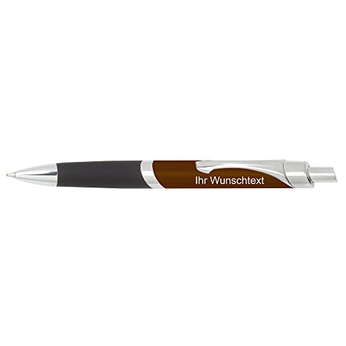 Online Kugelschreiber Sporty, inkl. Laser-Gravur, Farbe Cognac von Online