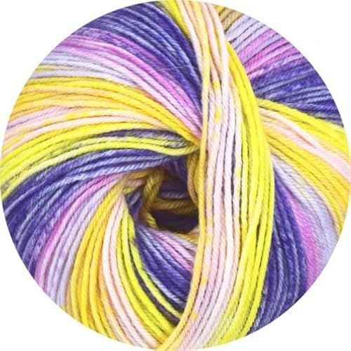 Online Linie 12 Street Design Color 132, weiche Merinowolle mit Farbverlauf zum Stricken oder Häkeln (Merino extrafein superwash), auch als Sockenwolle geeignet von Online