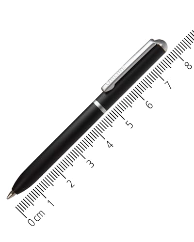 Online Miniatur Dreh-Kugelschreiber Black mit Metallclip, D1-Standardmine | Mini-Kuli fürs Portemonnaie | 8 cm Länge, passend für Geldbeutel & kleine Taschen für unterwegs | Schreibfarbe blau Online Miniatur Dreh-Kugelschreiber Black mit Metallclip, D1-Standardmine | Mini-Kuli fürs Portemonnaie | 8 cm Länge, passend für Geldbeutel & kleine Taschen für unterwegs | Schreibfarbe blau von Online