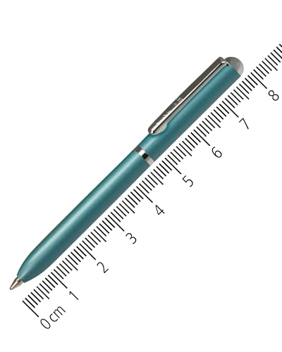 Online Miniatur Dreh-Kugelschreiber Türkis mit Metallclip, D1-Standardmine | Mini-Kuli fürs Portemonnaie | 8 cm Länge, passend für Geldbeutel & kleine Taschen für unterwegs | Schreibfarbe blau Online Miniatur Dreh-Kugelschreiber Türkis mit Metallclip, D1-Standardmine | Mini-Kuli fürs Portemonnaie | 8 cm Länge, passend für Geldbeutel & kleine Taschen für unterwegs | Schreibfarbe blau von Online