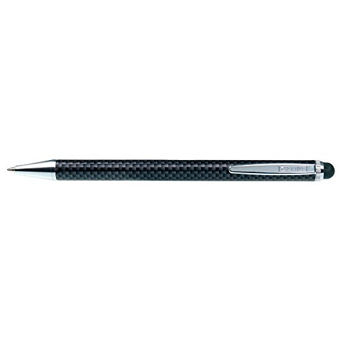 Online Schreibgeräte 34313/3D - Kugelschreiber Stylus XL, Großraummine M, blau, Carbon von Online