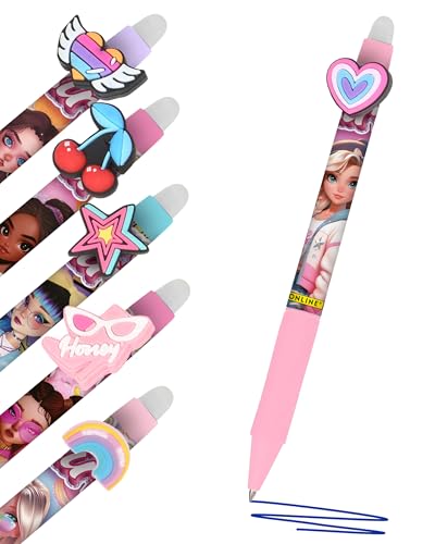 Online magiXX, 6x Radierstift Fun Fashion Stars I Gelschreiber blau radierbar mit 0,7mm Strichstärke I Tintenroller zum Schreibenlernen, Büro I kompatibel mit Frixion Mine I Radierbarer Kugelschreiber Online magiXX, 6x Radierstift Fun Fashion Stars I Gelschreiber blau radierbar mit 0,7mm Strichstärke I Tintenroller zum Schreibenlernen, Büro I kompatibel mit Frixion Mine I Radierbarer Kugelschreiber von Online