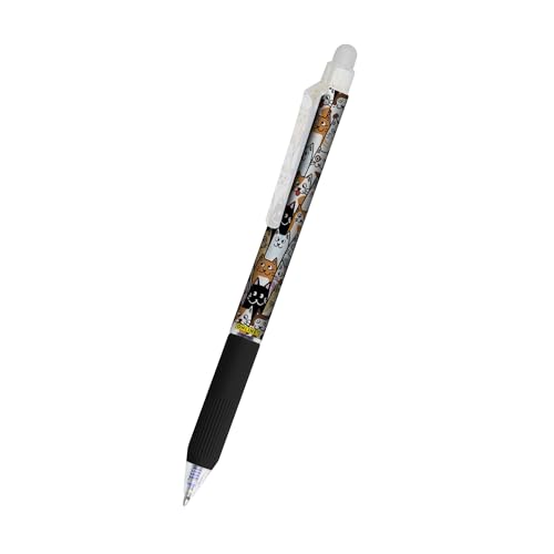 Online magiXX radierbarer Tintenroller Katzen I Gelschreiber blau I radierbare Gel-Mine, medium, austauschbar I Tintenroller mit thermosensitiver Tinte I Radierstift, radierbarer Kugelschreiber Online magiXX radierbarer Tintenroller Katzen I Gelschreiber blau I radierbare Gel-Mine, medium, austauschbar I Tintenroller mit thermosensitiver Tinte I Radierstift, radierbarer Kugelschreiber von Online