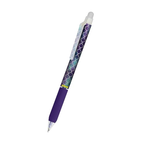 Online magiXX Radierstift Shiny Dreams I Gelschreiber blau radierbar mit 0,7mm Strichstärke I Tintenroller zum Schreibenlernen, Büro I Erasable Pen Set I Radierbarer Kugelschreiber Schüler von Online