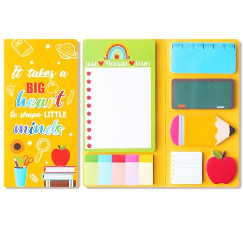 Onlvmyur 440 Blätter Haftnotizen Set Teacher's Day Klebezettel Klein Haftzettel Buch Neuheit Bündel Haftnotizen Sticky Notes Beschreibbare Postit Geschenke für Studenten Schüler Lehrer Onlvmyur 440 Blätter Haftnotizen Set Teacher's Day Klebezettel Klein Haftzettel Buch Neuheit Bündel Haftnotizen Sticky Notes Beschreibbare Postit Geschenke für Studenten Schüler Lehrer von Onlvmyur