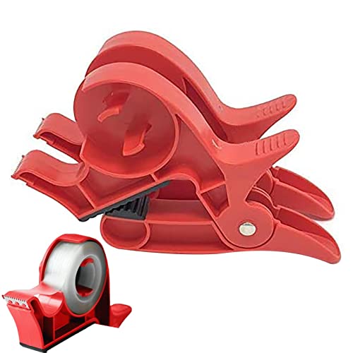 Geschenkpapier Tischklemme, Tisch-geschenkverpackungswerkzeug, wrap slice, wrap Buddies Tabletop Gift Wrapping Tool, Werkzeug Zum Schneiden, Zwei Klemmlösung Mit Integriertem Klebebandspender von Onlynery
