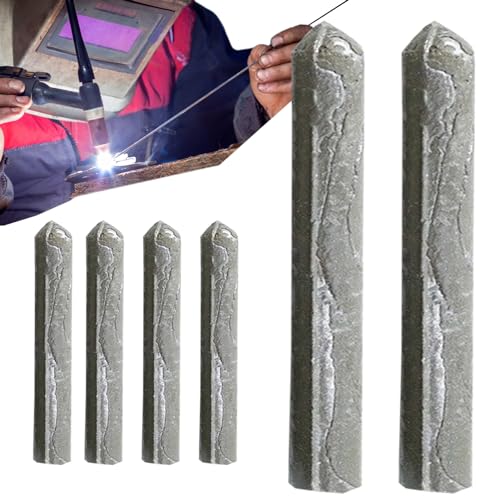 Niedrigtemperatur-Schweißstäbe, 3/6/10Stück Pulverkern-Schweißstab aus Aluminium bei niedriger Temperatur, schweißstab für Kupfer, Eisen, Edelstahl, Lötstangen, Löcher, Reparatur von Aluminiumwerkzeug Niedrigtemperatur-Schweißstäbe, 3/6/10Stück Pulverkern-Schweißstab aus Aluminium bei niedriger Temperatur, schweißstab für Kupfer, Eisen, Edelstahl, Lötstangen, Löcher, Reparatur von Aluminiumwerkzeug von Onlynery