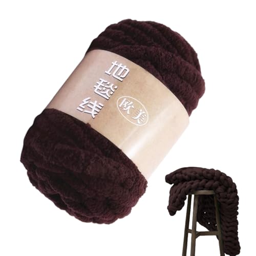 Onlynery Chenillewolle | Flauschiges weiches Garn für Decken und Häkeln | Weiche Polyester-Wollknäuel zum Basteln, vielseitig einsetzbar für Decken, Schals, Mützen, Schuhe, Handschuhe Onlynery Chenillewolle | Flauschiges weiches Garn für Decken und Häkeln | Weiche Polyester-Wollknäuel zum Basteln, vielseitig einsetzbar für Decken, Schals, Mützen, Schuhe, Handschuhe von Onlynery