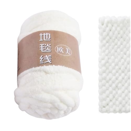 Onlynery Deckengarn zum Häkeln, Häkeldeckengarn, Wollknäuel zum Basteln, weiches Garn Häkeln, flauschiges Polyestergarn für Hüte, Schuhe, Handschuhe Onlynery Deckengarn zum Häkeln, Häkeldeckengarn, Wollknäuel zum Basteln, weiches Garn Häkeln, flauschiges Polyestergarn für Hüte, Schuhe, Handschuhe von Onlynery
