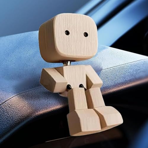 Wackelnde Holzfiguren, Schüttelnde Holzmann-Figur, Lustige Wackelkopf-Autodekoration, Charmante Kleine Holzfigur, Handgefertigte Holz-Auto-Ornamente, Actionfiguren,Auto-Ornament Schreibtisch Geschenke Wackelnde Holzfiguren, Schüttelnde Holzmann-Figur, Lustige Wackelkopf-Autodekoration, Charmante Kleine Holzfigur, Handgefertigte Holz-Auto-Ornamente, Actionfiguren,Auto-Ornament Schreibtisch Geschenke von Onlynery