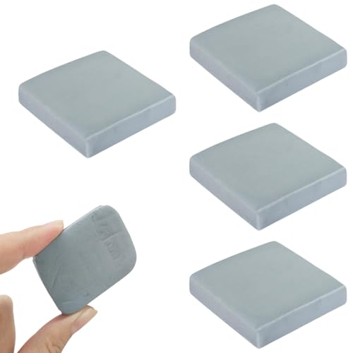 Knet-Radiergummi, knetbarer Radiergummi für Künstler, verschwommene Hervorhebungswerkzeuge für Erwachsene, Zeichnen, Skizzen, Kinder, Schule, Büro, 4 Stück von Onperpoe