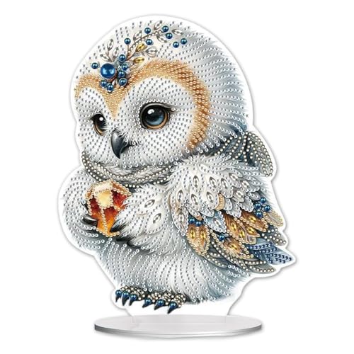 Onperpoe DIY 5D Diamond Painting Eule Aufsteller Tisch Deko Diamond Painting Tiere Diamant Malerei Tischdeko Kunst Set Ornamente Geschenke für Anfänger Hausgeschenk Deko für Mädchen Onperpoe DIY 5D Diamond Painting Eule Aufsteller Tisch Deko Diamond Painting Tiere Diamant Malerei Tischdeko Kunst Set Ornamente Geschenke für Anfänger Hausgeschenk Deko für Mädchen von Onperpoe