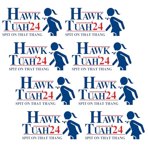Hawk Tush Auto-Aufkleber, lustig, Hawk Tush Spit on That Thang, wasserdicht, Vinyl-Aufkleber für Laptop, Koffer, Wasserflasche, Skateboard, Gitarre, Kühlschrank, 8 Stück Hawk Tush Auto-Aufkleber, lustig, Hawk Tush Spit on That Thang, wasserdicht, Vinyl-Aufkleber für Laptop, Koffer, Wasserflasche, Skateboard, Gitarre, Kühlschrank, 8 Stück von Opakawpop