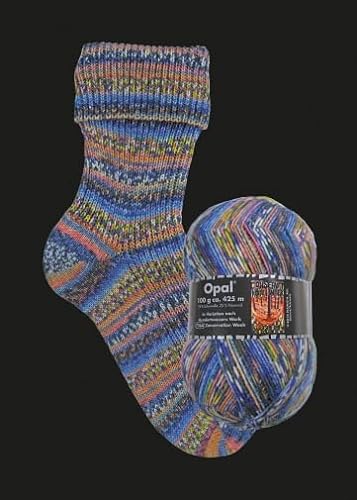 100g Sockenwolle Opal Hundertwasser III - Conservation Week - 3201 von OPAL