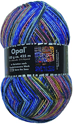 100g Sockenwolle Opal Hundertwasser III - Save the Seas - 3207 von OPAL
