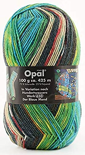 Tutto-Opal TUTTO OPAL SOCKEN- und PULLOVERWOLLE, 650 Der Blaue Mond von OPAL