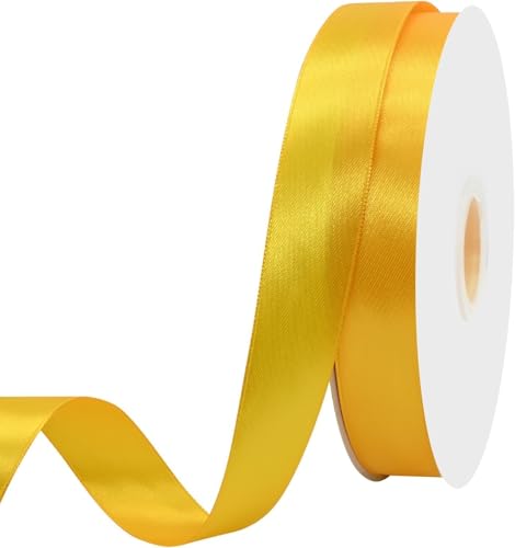 Doppelseitiges Satinband, Stoffband für Geschenkverpackungen, sehr geeignet für Hochzeiten, Blumensträuße, Luftballons, Kunsthandwerk, Nähen, Haarschleifen, Einladungen, Verzierungen und Verzierungen von Opemg