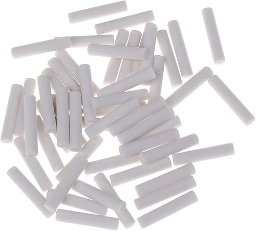 Radiergummi, Nachfüllradierer mit Nachfüllungen, Ersatz-Radiergummis, geeignet für Schule/Büro, schöne attraktive Druckbleistift-Radiergummis, 50 Stück (5 x 25 mm) von Opemg