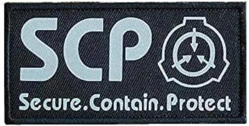 SCP Foundation-Logo, Militär-Logo, Militär, Klettverschluss, Moral leuchtend, taktische Tasche, Zubehör, 1 Stück SCP Foundation-Logo, Militär-Logo, Militär, Klettverschluss, Moral leuchtend, taktische Tasche, Zubehör, 1 Stück von Opemg
