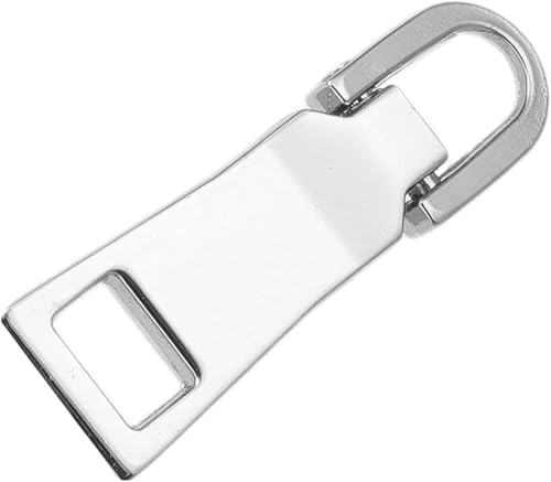 Silbernes Reißverschluss-Ersatz-Set, Ersatz-Reparatur, Reißverschlussschieberlasche für Gepäck, Rucksack, Jacke, Koffer, Mantel, Nähutensilien und Zubehör von Opemg