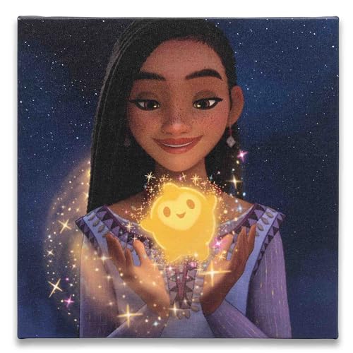 Disney Wish Asha und Star Dreamy Gallery Leinwand-Wanddekoration, schöne Wunsch-Wandkunst für Kinderzimmer oder Filmzimmer Disney Wish Asha und Star Dreamy Gallery Leinwand-Wanddekoration, schöne Wunsch-Wandkunst für Kinderzimmer oder Filmzimmer von Open Road Brands