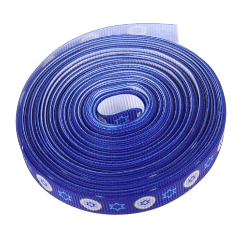 1 Rolle Geschenkband Hanukkah Dekorationsband Breit für Diy Geschenkverpackung und Bastelprojekte Vielseitig Einsetzbar für Feste und Besondere Anlässe von Operitacx