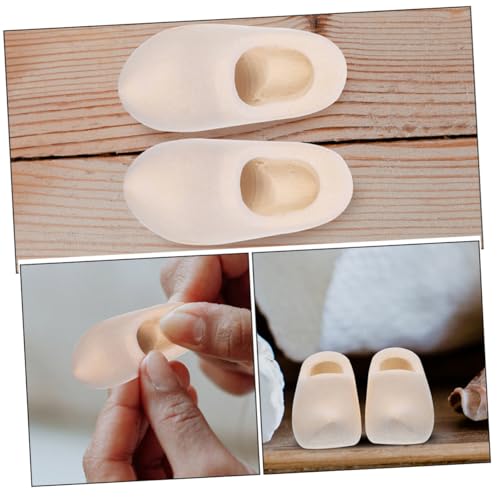 2 Paare Holzschuhe für Puppenhäuser Unbemalte Holzschuhe Bastelzubehör für Diy Projekte zur Dekoration Geschicklichkeit 2 Paare Holzschuhe für Puppenhäuser Unbemalte Holzschuhe Bastelzubehör für Diy Projekte zur Dekoration Geschicklichkeit von Operitacx