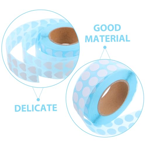 2 Rollen Selbstklebende Leere Aufkleber für Diy Projekte Runde und Herzförmige für Organisieren von Bastelmaterialien Gläsern Flaschen und Boxen 2 Rollen Selbstklebende Leere Aufkleber für Diy Projekte Runde und Herzförmige für Organisieren von Bastelmaterialien Gläsern Flaschen und Boxen von Operitacx
