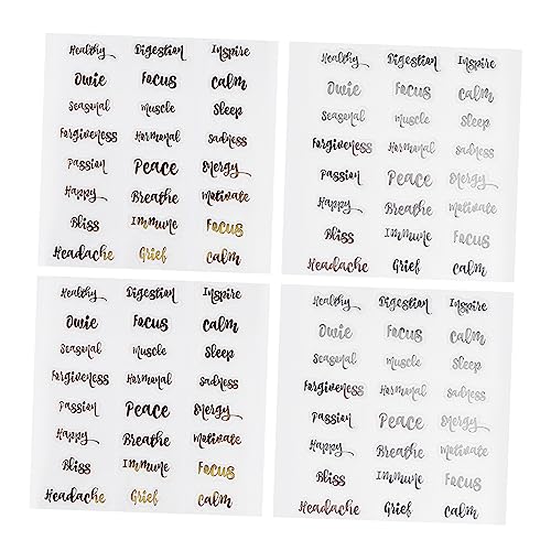 20 Blatt Aufkleber Für Ätherische Öle Wasserfeste Aufkleber Rollerflaschen Etikettenaufkleber Goldene Buchstabenaufkleber Ätherisches Öl Flaschenetikett Dekor Operitacx von Operitacx