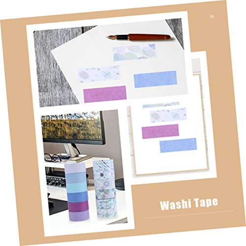 24Rollen DIY Washi Tape Set Dekoratives Klebeband für Scrapbooking Journals und Kunsthandwerk Einfach zu Farbiges Masking Tape mit Schöner Textur von Operitacx