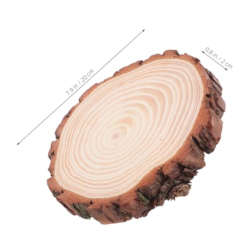 2Stücke Unbehandelte Naturholzscheiben mit Rinde Runde Holzscheiben für DIY Projekte Tischdekoration und Bastelbedarf für Hochzeiten und Feiertagsdekoration 2Stücke Unbehandelte Naturholzscheiben mit Rinde Runde Holzscheiben für DIY Projekte Tischdekoration und Bastelbedarf für Hochzeiten und Feiertagsdekoration von Operitacx