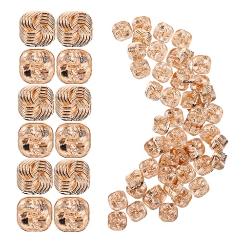 50Stücke Metallknöpfe Roséblütenform Dekorative Nähknöpfe für Kleidung Vielseitige Knöpfe zum Basteln und Verzieren von Anzügen Shirts und Mänteln 50Stücke Metallknöpfe Roséblütenform Dekorative Nähknöpfe für Kleidung Vielseitige Knöpfe zum Basteln und Verzieren von Anzügen Shirts und Mänteln von Operitacx