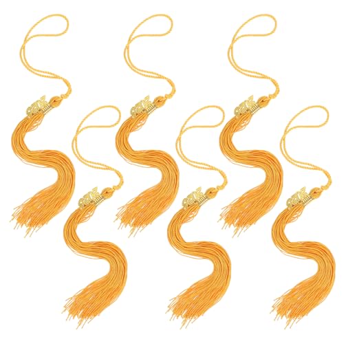 6stücke Teiliges Abschlussmütze Quasten Zubehör Für Abschlussfeier Einfach Zu Verwenden Für Graduation Zeremonien Und Partys Dekorative Mütze Für Graduierte 6stücke Teiliges Abschlussmütze Quasten Zubehör Für Abschlussfeier Einfach Zu Verwenden Für Graduation Zeremonien Und Partys Dekorative Mütze Für Graduierte von Operitacx