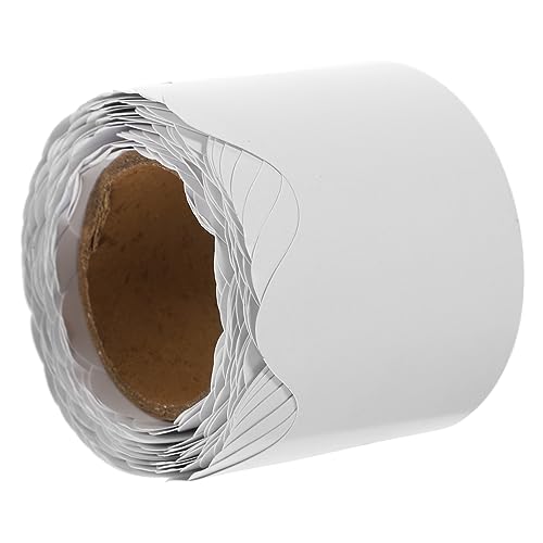 Operitacx 1 Rolle Dekorative Border Papierrolle für Pinnwände Weißes Scalloped Design für Klassenzimmer Büro Tafel und Bulletin Board Dekoration Operitacx 1 Rolle Dekorative Border Papierrolle für Pinnwände Weißes Scalloped Design für Klassenzimmer Büro Tafel und Bulletin Board Dekoration von Operitacx