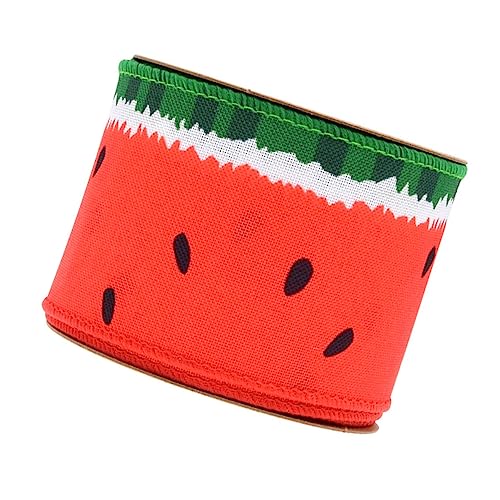 Operitacx 1 Rolle Frucht Wassermelone Band Wassermelonenband Zum Verpacken Von Geschenken Fruchtbänder Geschenkbänder Für Tischläuferband Braut Lieferungen Krawatte Anti-betäubung Operitacx 1 Rolle Frucht Wassermelone Band Wassermelonenband Zum Verpacken Von Geschenken Fruchtbänder Geschenkbänder Für Tischläuferband Braut Lieferungen Krawatte Anti-betäubung von Operitacx