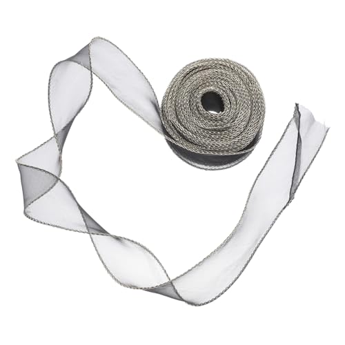 Operitacx 1 Rolle Goldfarbenes Organza Ribbon mit Weichem und Luxuriösem Rand für Geschenkverpackungen Hochzeiten Geburtstagsfeiern und Bastelprojekte Yardsschwarz Operitacx 1 Rolle Goldfarbenes Organza Ribbon mit Weichem und Luxuriösem Rand für Geschenkverpackungen Hochzeiten Geburtstagsfeiern und Bastelprojekte Yardsschwarz von Operitacx