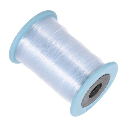 Operitacx 1 Rolle Klarer Faden Nicht Elastische Angelschnur für DIY Armbänder Schmuck und Bastelprojekte für Schmuckherstellung und Hängedekorationen Operitacx 1 Rolle Klarer Faden Nicht Elastische Angelschnur für DIY Armbänder Schmuck und Bastelprojekte für Schmuckherstellung und Hängedekorationen von Operitacx