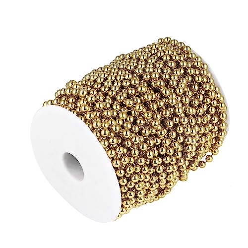 Operitacx 1 Rolle Kunstperlen Kette Perlenband für Hochzeiten Partys Diy Dekorationen Perlenschnur für Schmuck Karten Blumenarrangements Operitacx 1 Rolle Kunstperlen Kette Perlenband für Hochzeiten Partys Diy Dekorationen Perlenschnur für Schmuck Karten Blumenarrangements von Operitacx