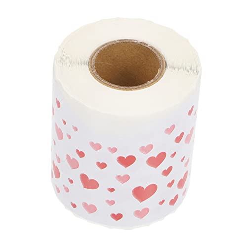 Operitacx 1 Rolle Liebe Aufkleber Dekorationen rosa Aufkleber büro dekoration bürodekoration Bulletin board decoration decorations for gaming room Tafelaufkleber Bulletin trimmen Papier von Operitacx