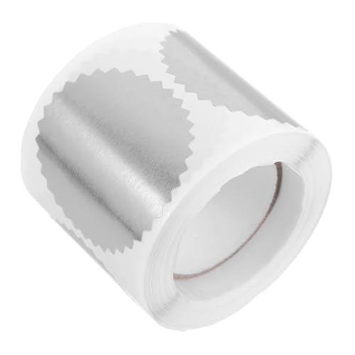 Operitacx 50 Mm Silberne Prägeaufkleber Siegel Kreative Diplom-medaillen-aufkleber Für Zertifikate Und Auszeichnungen Operitacx 50 Mm Silberne Prägeaufkleber Siegel Kreative Diplom-medaillen-aufkleber Für Zertifikate Und Auszeichnungen von Operitacx