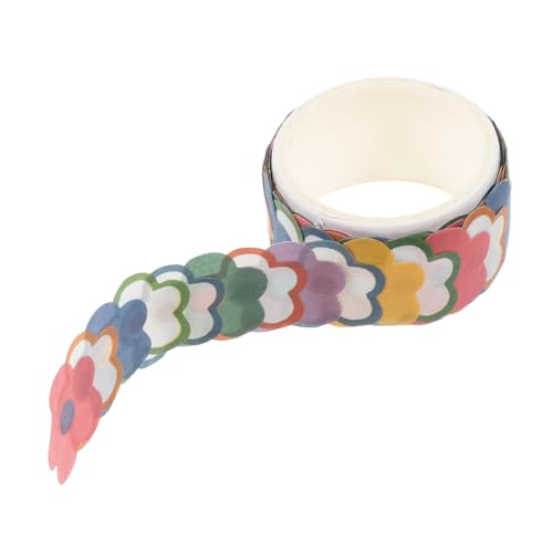 Operitacx 1 Rolle Washi Tape Bunte Blumen Muster Dekoratives Masking Tape für Scrapbooking Journaling und Diy Projekte Rolle Vielseitig Einsetzbar Starkem Haftkleber Operitacx 1 Rolle Washi Tape Bunte Blumen Muster Dekoratives Masking Tape für Scrapbooking Journaling und Diy Projekte Rolle Vielseitig Einsetzbar Starkem Haftkleber von Operitacx
