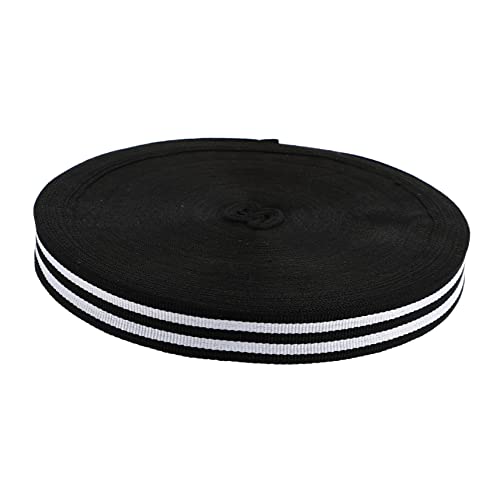 Operitacx 1 Rolle Weihnachtliches Geschenkband Yards Gestreiftes Polyesterband für DIY Bastelarbeiten und Geschenkverpackung Breit für Dekorationen und Überraschungen von Operitacx