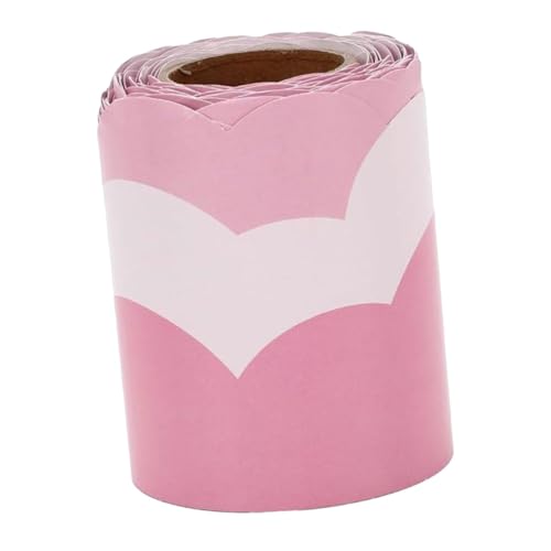 Operitacx 1 Rolle Wolkenrandaufkleber Wandtattoos trimmen gerollter Aufkleber mit Wolkenrand brennender wolkenförmiger Rand Pinnwandränder schwarz Aufkleber aus beschichtetem Papier Rosa Operitacx 1 Rolle Wolkenrandaufkleber Wandtattoos trimmen gerollter Aufkleber mit Wolkenrand brennender wolkenförmiger Rand Pinnwandränder schwarz Aufkleber aus beschichtetem Papier Rosa von Operitacx